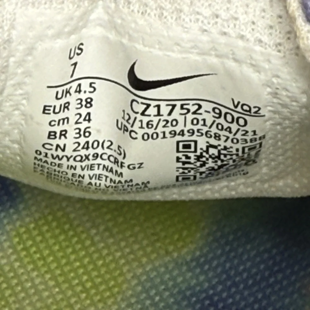 Nike Womens Court Legacy Size 7 Slip On Sneakers Tie dye Shoes CZ1752-900‎